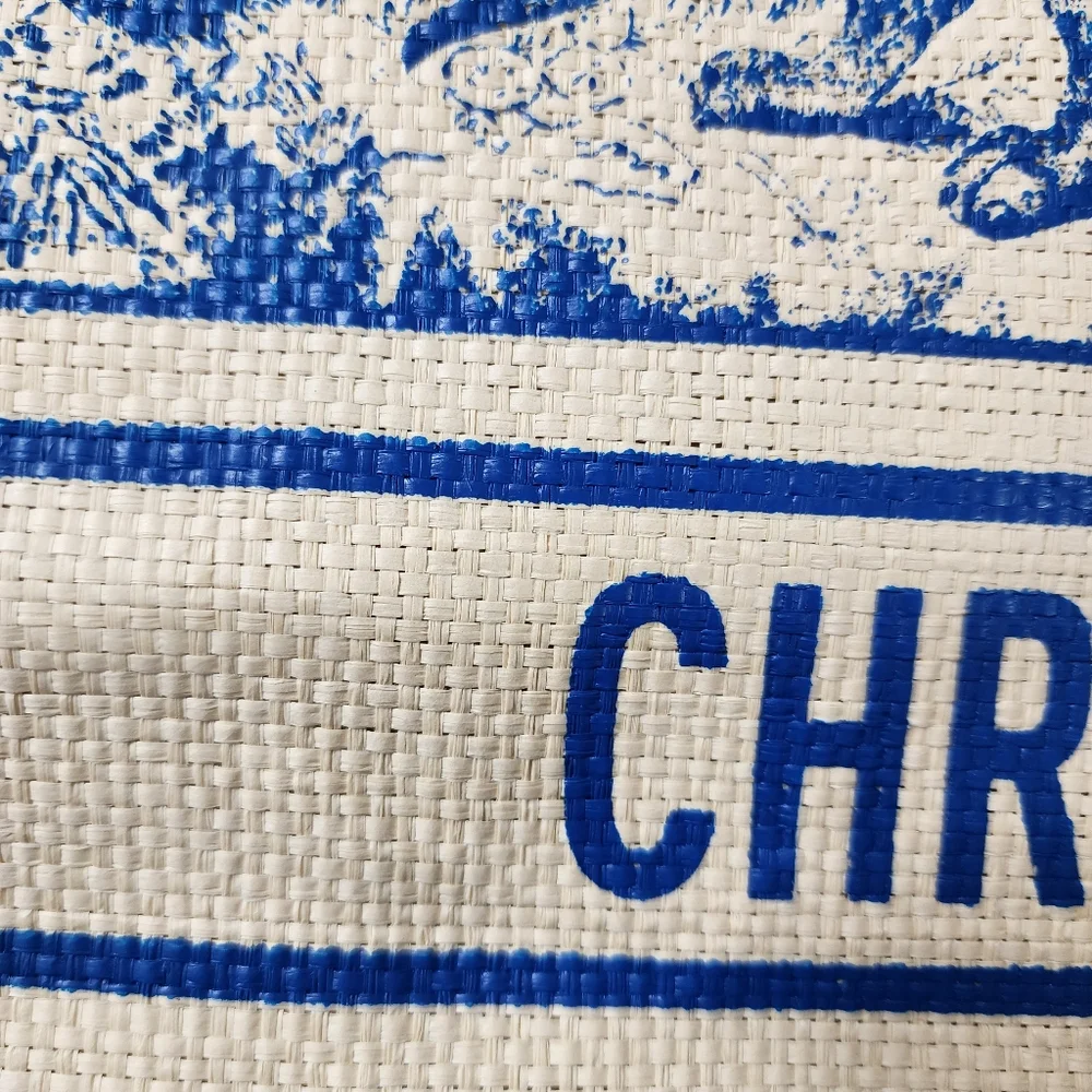 Christian Dior Straw Tote, New - Picture 9 of 9